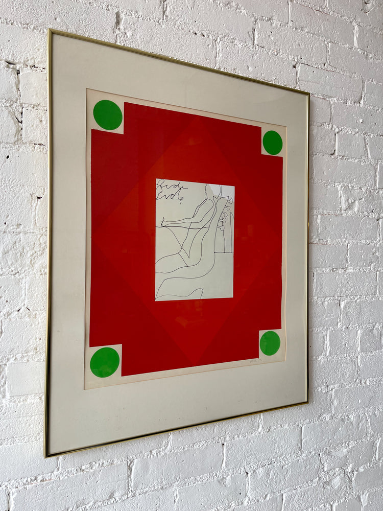 
            
                Load image into Gallery viewer, 1960 Silkscreen By Eldon Grier
            
        