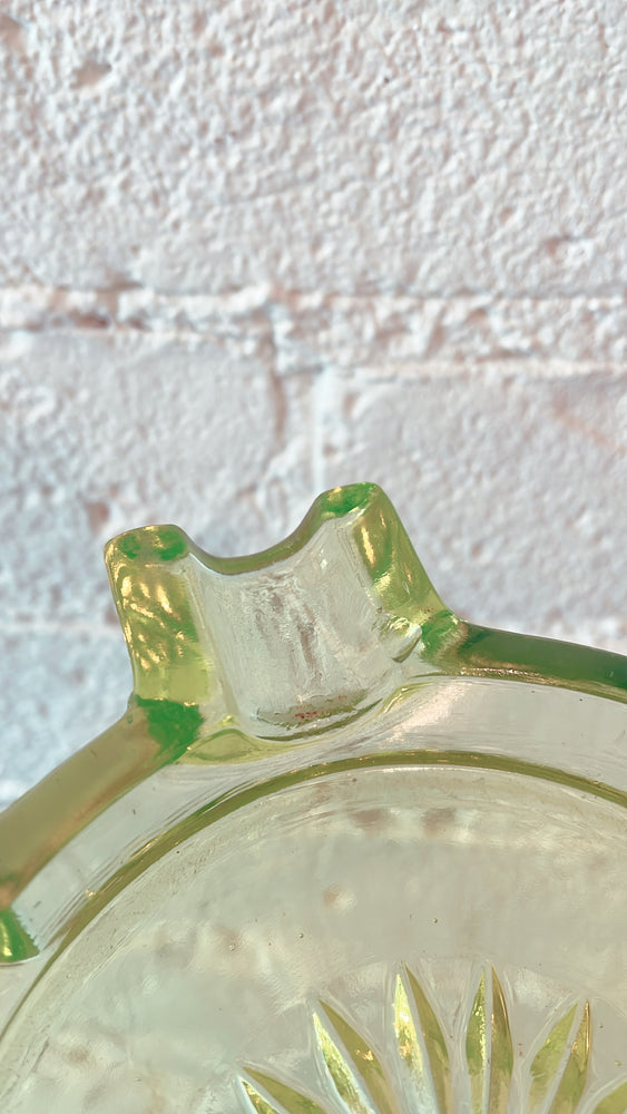 
            
                Load image into Gallery viewer, Vintage Depression Glass Ashtray
            
        