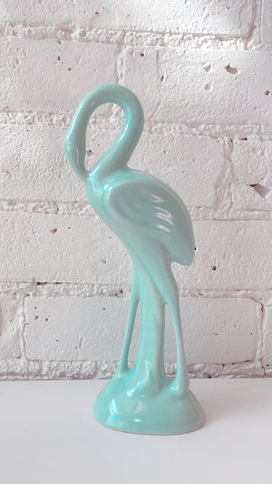 Vintage Ceramic Flamingo