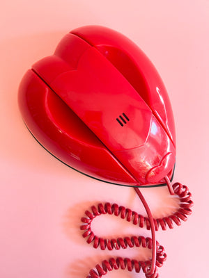 Vintage Heart Landline Phone