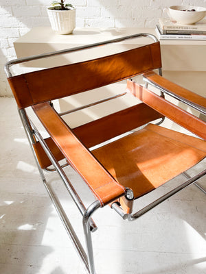 Vintage 1980's Wassily B3 Chair by Marcel Breuer