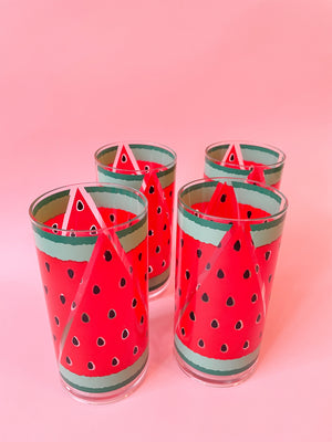 
            
                Load image into Gallery viewer, Vintage Watermelon Tumblers
            
        