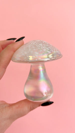 
            
                Load image into Gallery viewer, Vintage Glass Mushroom
            
        
