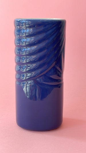 Vintage Ceramic Blue Vase