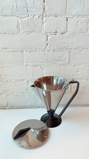 Vintage Chrome Coffee/Tea Pot