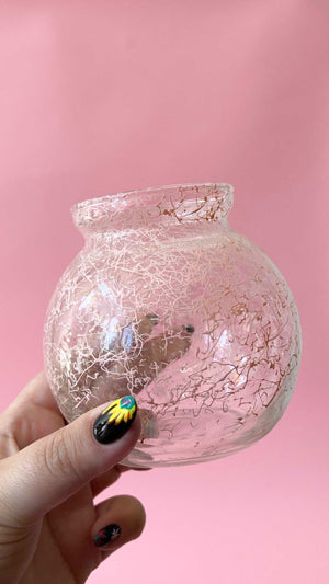 Vintage Splatter Bud Vase