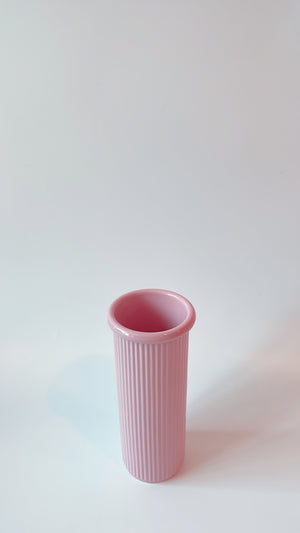 
            
                Load image into Gallery viewer, Vintage Dansk Ceramic Cylinder Vase
            
        