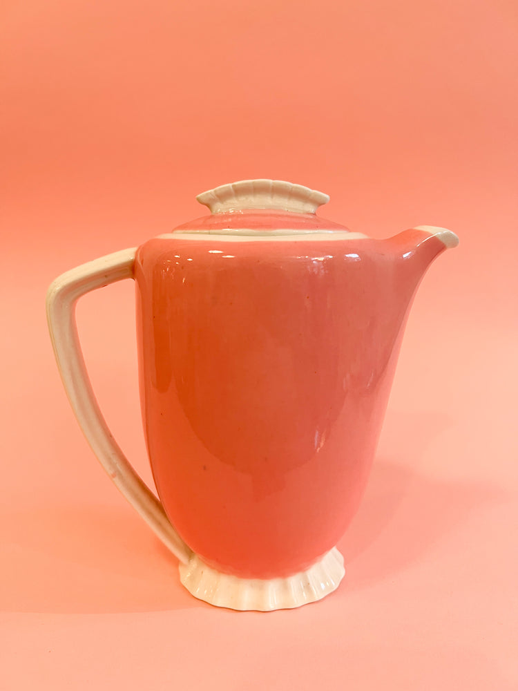 Vintage Pink Teapot
