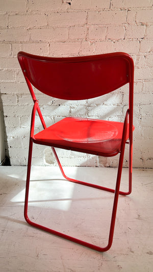 1970's IKEA TED Folding Chairs by Niels Gammelgaard