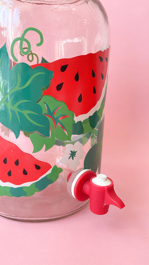 
            
                Load image into Gallery viewer, Vintage Watermelon Juice Jug with Spigot
            
        