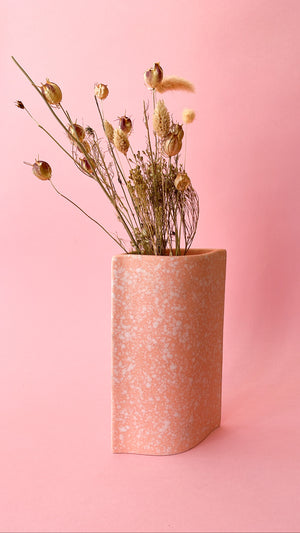 Vintage Ceramic Speckled Vase
