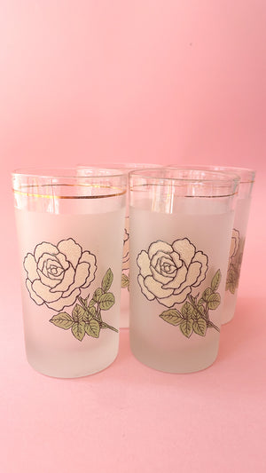 Vintage Rose Glasses
