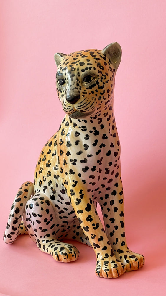 Vintage Ceramic Cheetah
