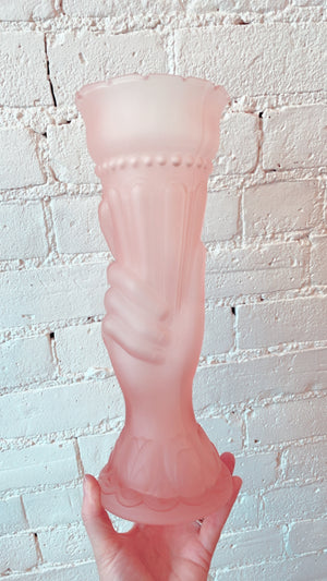 
            
                Load image into Gallery viewer, Vintage Glass Hand Vase
            
        