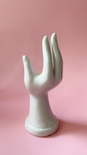 Vintage Ceramic Hand Vase