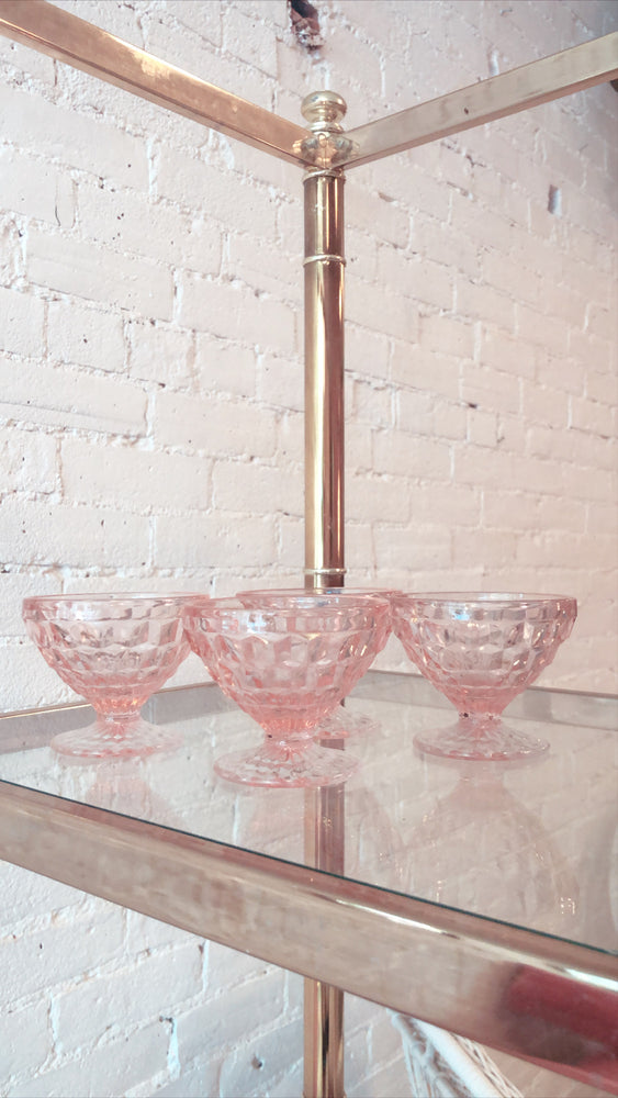 
            
                Load image into Gallery viewer, Vintage Pink Cocktail Glasses
            
        