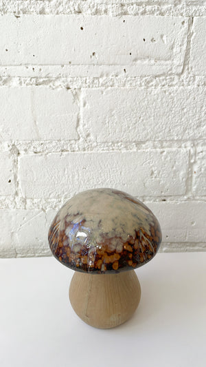 
            
                Load image into Gallery viewer, Large Vintage Ceramic Mushroom
            
        