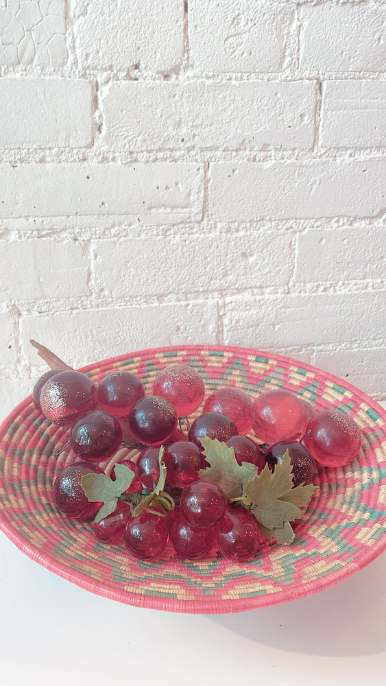 Vintage Lucite Grapes