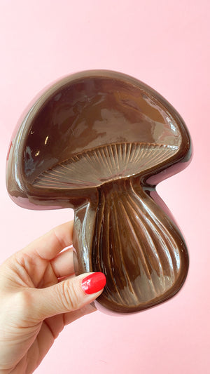 
            
                Load image into Gallery viewer, Vintage Ceramic Mushroom Spoon Rest
            
        