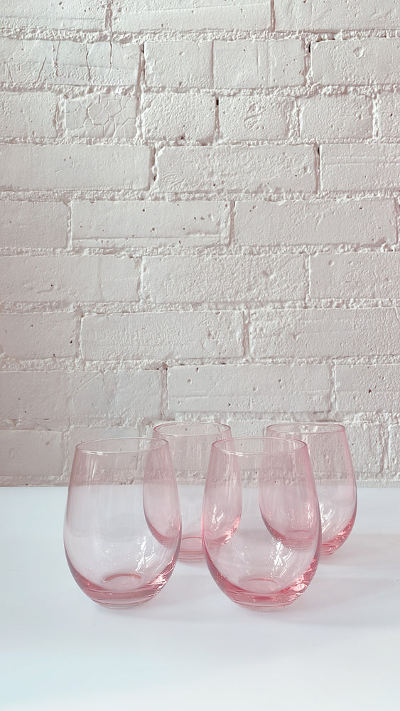 
            
                Load image into Gallery viewer, Vintage Oversized Stemless Wine Glasses
            
        