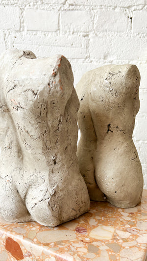 Vintage Nude Torso Figure Set