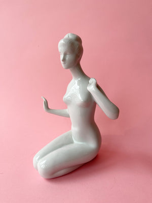
            
                Load image into Gallery viewer, Vintage Royal Dux Porcelain Lady
            
        