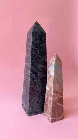 
            
                Load image into Gallery viewer, Vintage Marble Obelisks
            
        