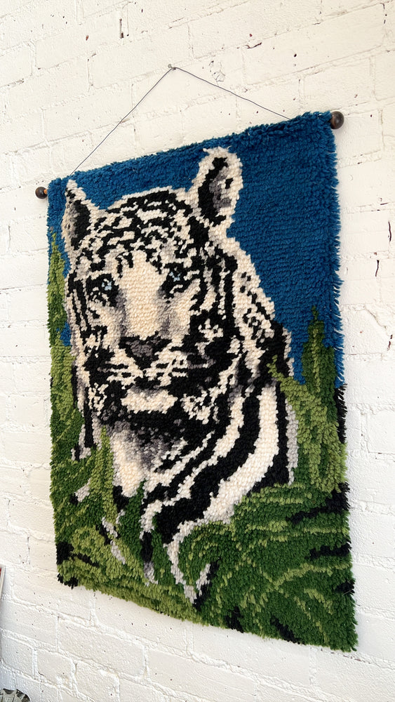 Vintage Tiger Wall Hanging