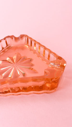 
            
                Load image into Gallery viewer, Vintage Depression Glass Ashtray
            
        