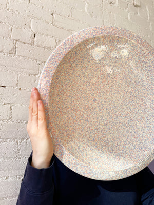 Vintage Ceramic Confetti Bowl