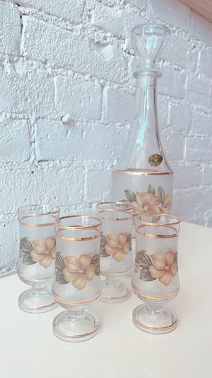 
            
                Load image into Gallery viewer, Vintage Decanter and Glasses Set
            
        