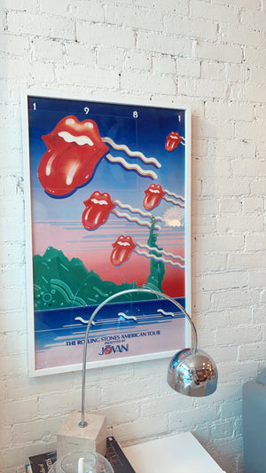 Vintage Original Rolling Stones Tour Poster