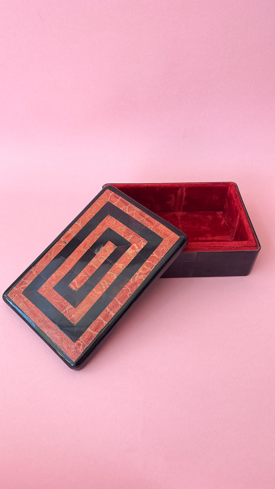 Vintage Wooden Lacquer Box