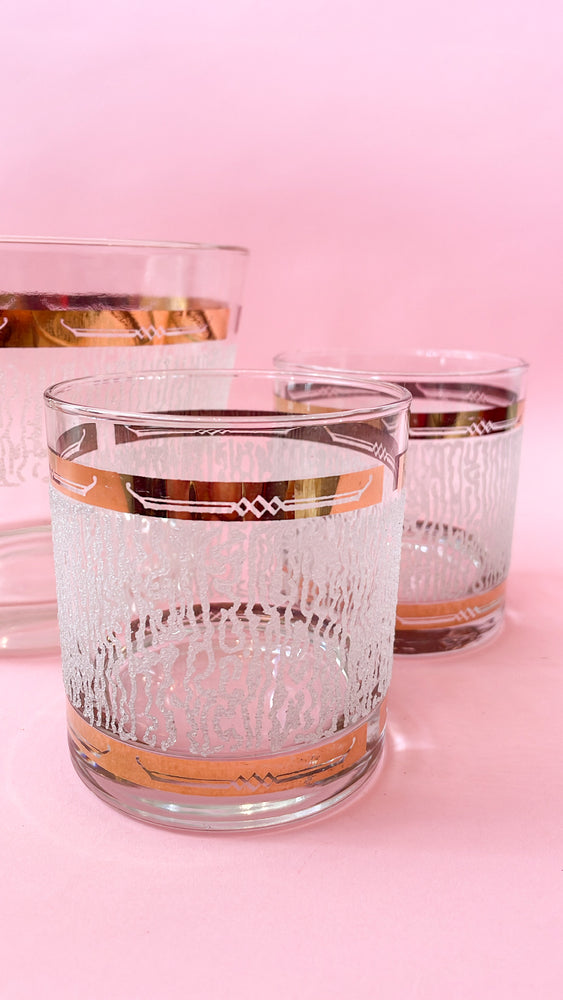 
            
                Load image into Gallery viewer, Vintage Ice Bucket and Glasses Set
            
        