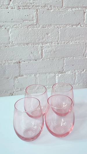 
            
                Load image into Gallery viewer, Vintage Oversized Stemless Wine Glasses
            
        