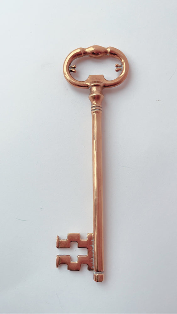 Vintage Brass Key Bottle Opener