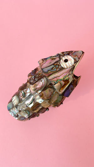 
            
                Load image into Gallery viewer, Vintage Los Castillo Abalone Articulated Fish Bottle Opener
            
        