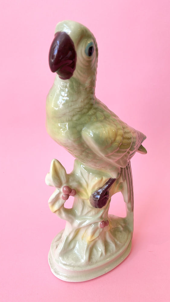 
            
                Load image into Gallery viewer, Vintage Ceramic Parrot Sculptures
            
        