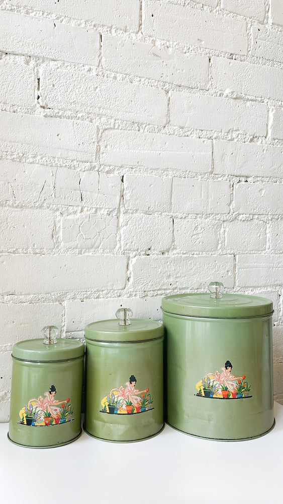 Vintage Kitchen Canisters