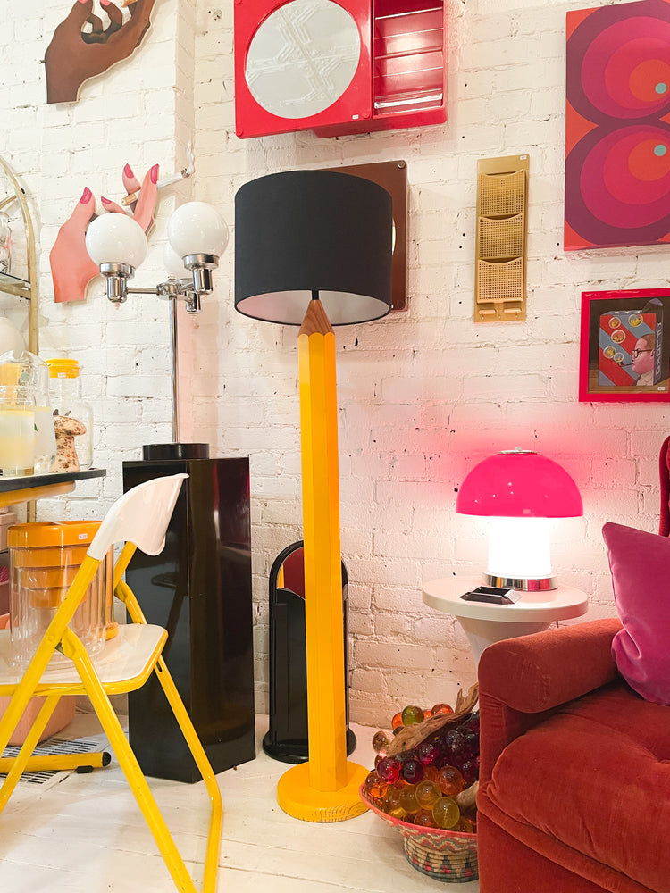 
            
                Load image into Gallery viewer, Vintage Oversized Pencil Floor Lamp
            
        