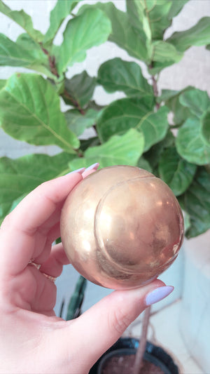 
            
                Load image into Gallery viewer, Brass Tennis Ball
            
        