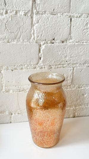 Vintage Iridescent Vase