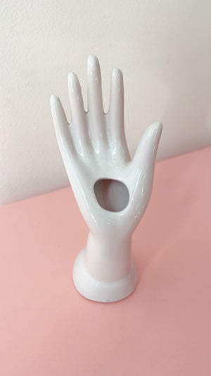 
            
                Load image into Gallery viewer, Vintage Ceramic Hand Vase
            
        