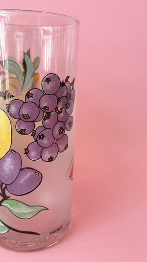 
            
                Load image into Gallery viewer, Vintage Frosted Fruit Glasses
            
        