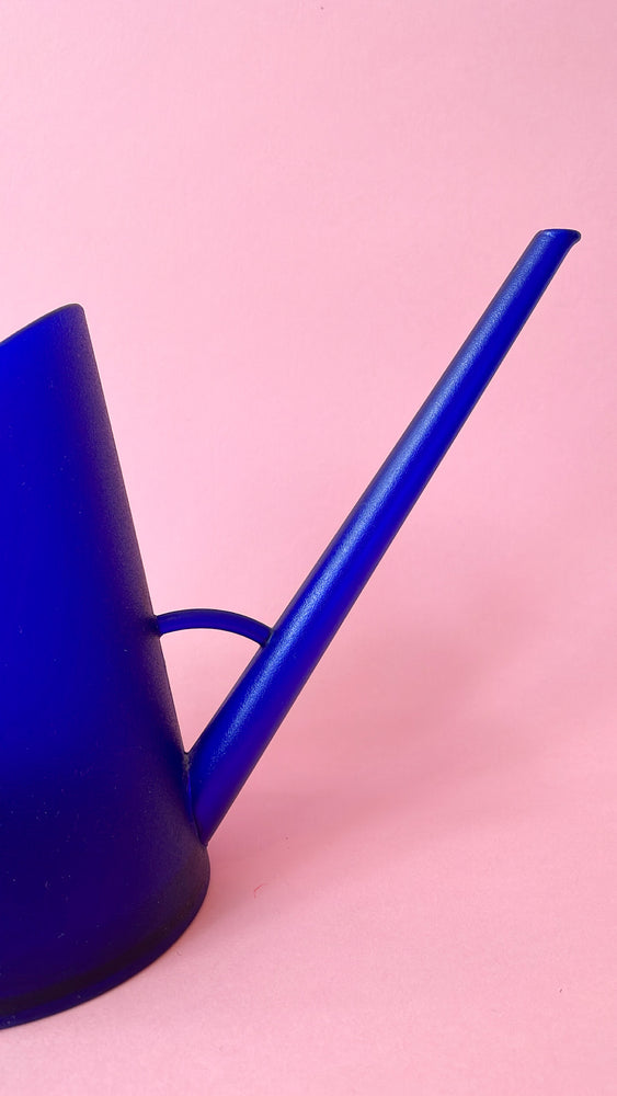 
            
                Load image into Gallery viewer, Vintage Ikea Cobalt Watering Can
            
        