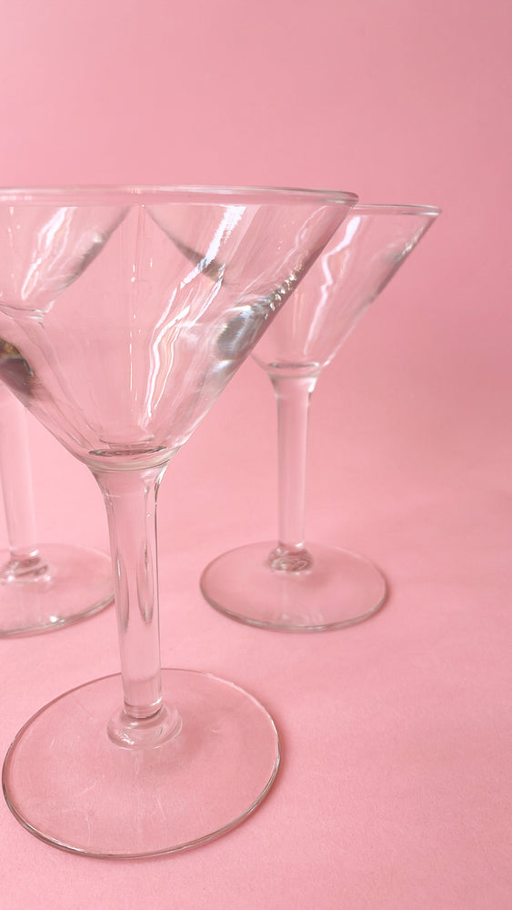 Vintage Libbey Martini Glasses