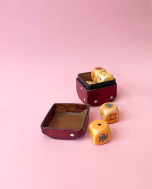 
            
                Load image into Gallery viewer, Vintage Bakelite Italian Poker Dice
            
        